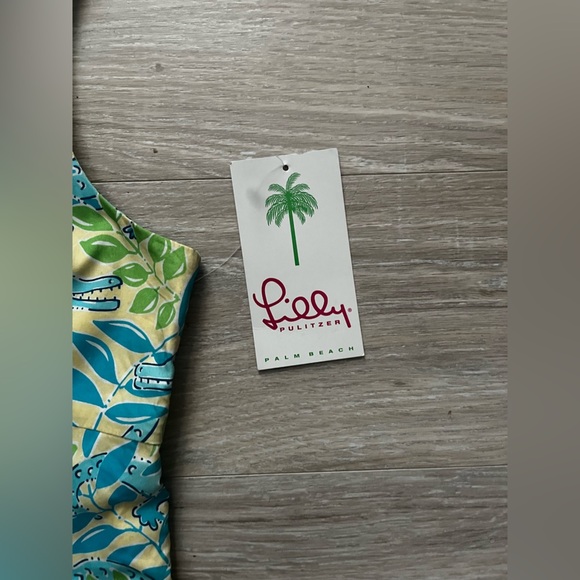 NWT Lilly Pulitzer Women’s Mimosa The Everglades Alligator Shift Dress - Size 8 - Picture 3 of 8